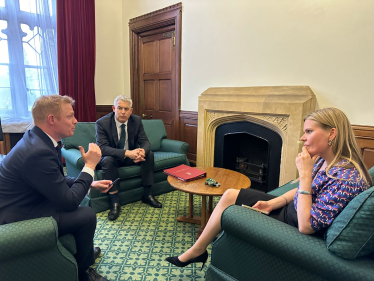 Meeting with the SoS Steve Barclay and Flooding Minister Robbie Moore