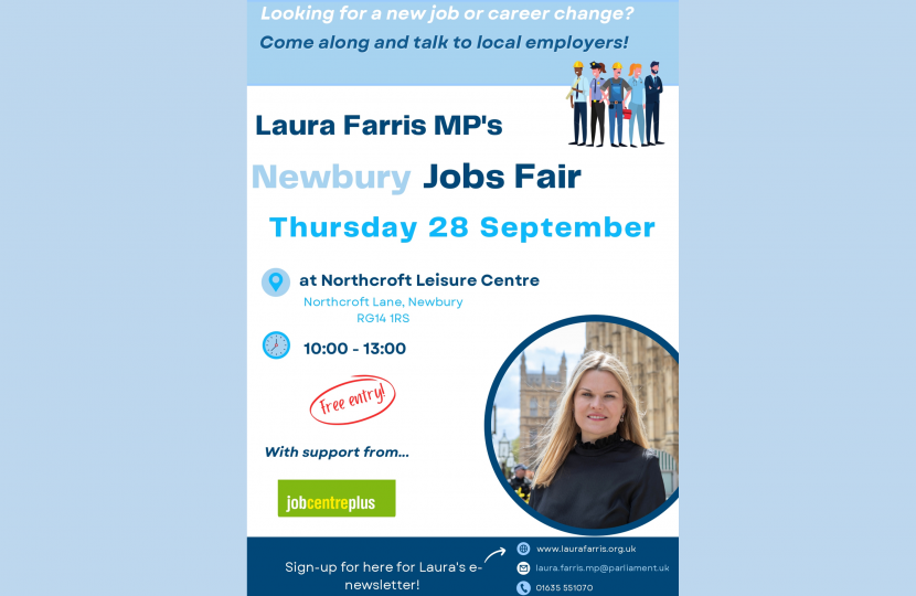 Laura's jobs fair